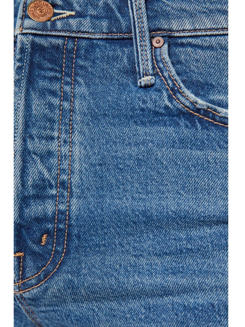 Mother The Tomcat Cutoff Denim Shorts in Thrill Seeker Size 28 - Picture 5 of 11